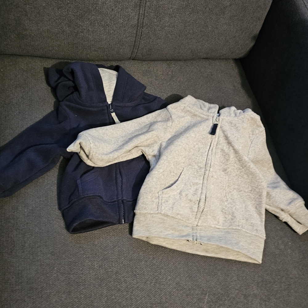 Carter's 0-3 Month NWOT Hoodies